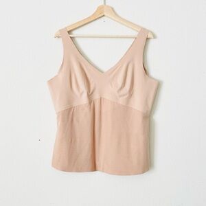 Honeylove 3X Liftwear cami top in cream